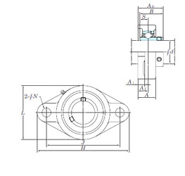 підшипник UCFL206-19E KOYO