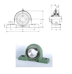 підшипник UCP209 CRAFT