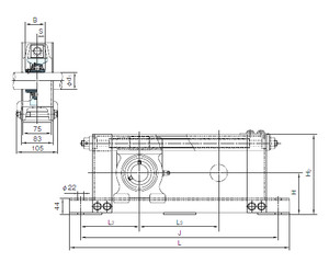 підшипник UCTU210+WU700 NACHI