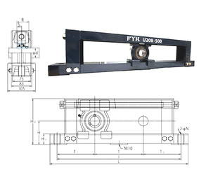 підшипник UCTU317-500 FYH