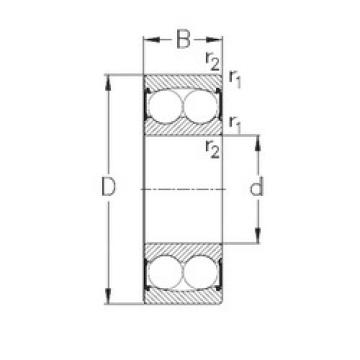 підшипник 2203-2RS NKE