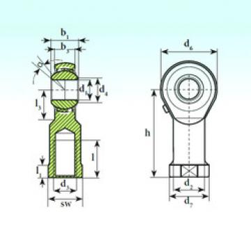 підшипник TSF 14 BB-O ISB