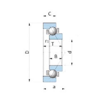 підшипник SF07A22PX1 NTN