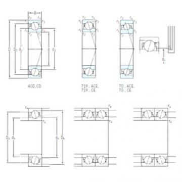 підшипник 71902 CD/P4A SKF