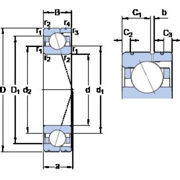 підшипник 71920 CD/HCP4AL SKF