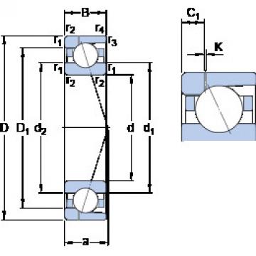 підшипник 71934 CD/P4AH1 SKF