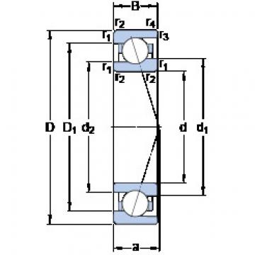 підшипник 719/9 CE/HCP4A SKF