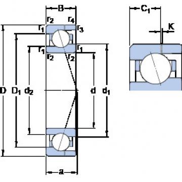 підшипник 71905 ACE/HCP4AH SKF