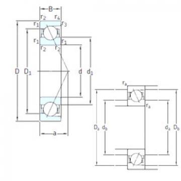 підшипник E 215 /NS 7CE1 SNFA