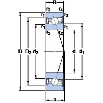 підшипник S7007 FW/HC SKF