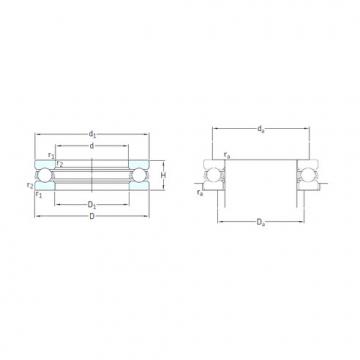 підшипник 51112 SKF