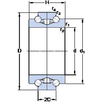 підшипник BTW 120 CTN9/SP SKF