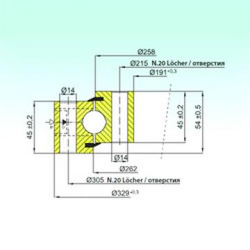 підшипник NB1.20.0260.201-1PPN ISB