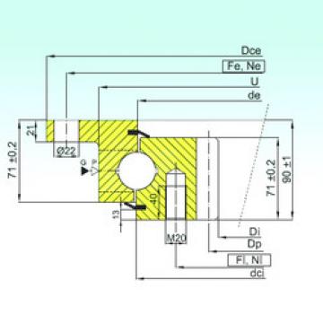 підшипник ZBL.30.1355.201-2SPTN ISB