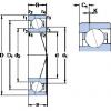 підшипник 71922 ACE/HCP4AH1 SKF #1 small image