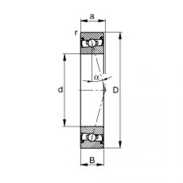 підшипник HSS7001-C-T-P4S FAG #1 image