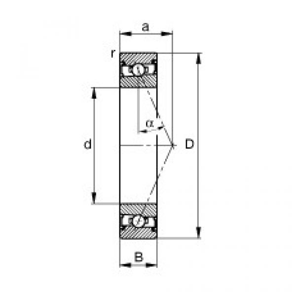 підшипник HSS7016-E-T-P4S FAG #1 image