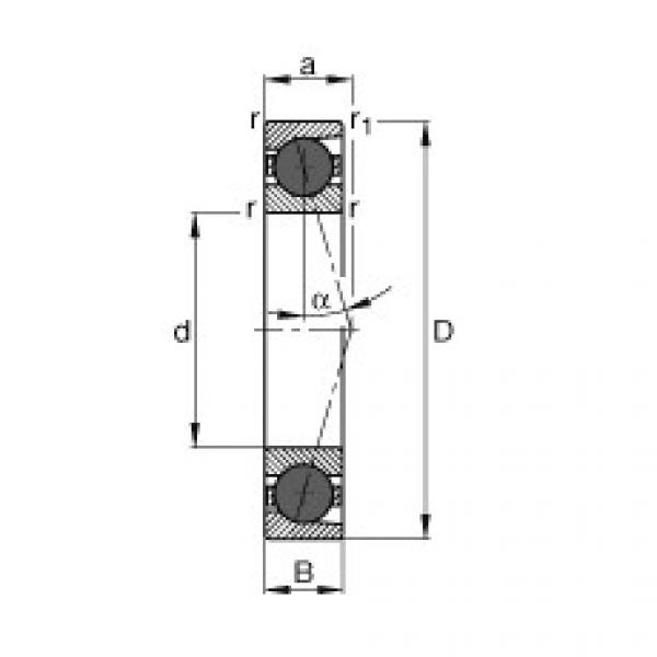 підшипник HCB71914-C-T-P4S FAG #1 image