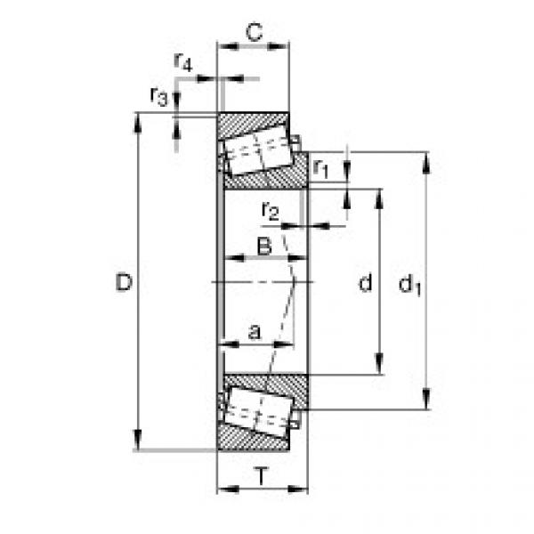 підшипник 32020-X-XL FAG #1 image