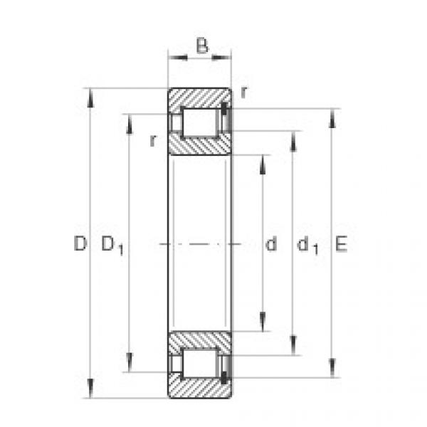 підшипник SL182222 INA #1 image