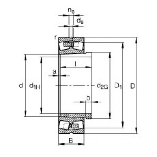 підшипник 23988-K-MB + AH3988-H FAG #1 image