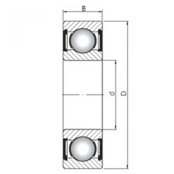 підшипник 6013 ZZ CX #1 image