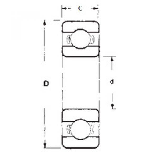 підшипник 6004 FBJ #1 image