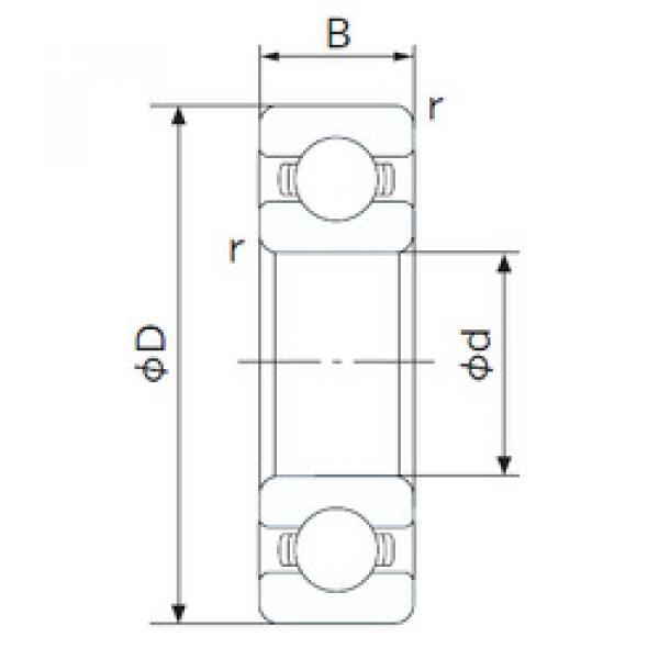 підшипник 6004 NACHI #1 image