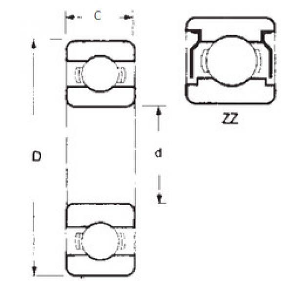 підшипник 6013ZZ FBJ #1 image