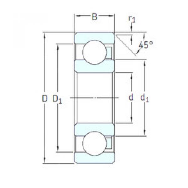 підшипник 6011/HR22T2 SKF #1 image