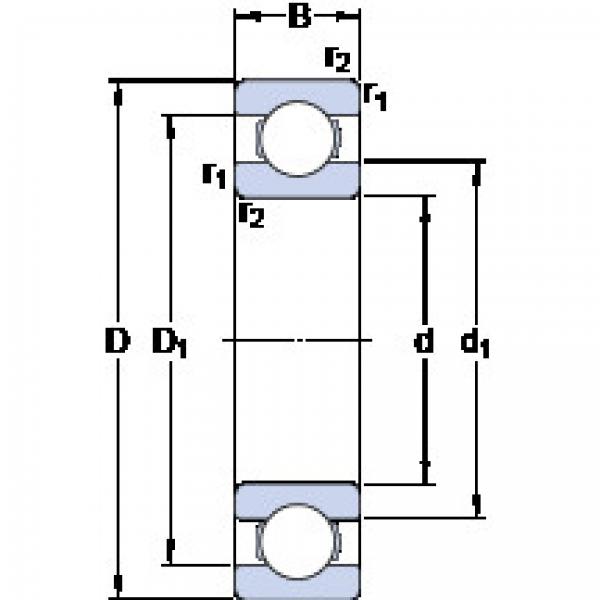 підшипник 618/1120 TN SKF #1 image