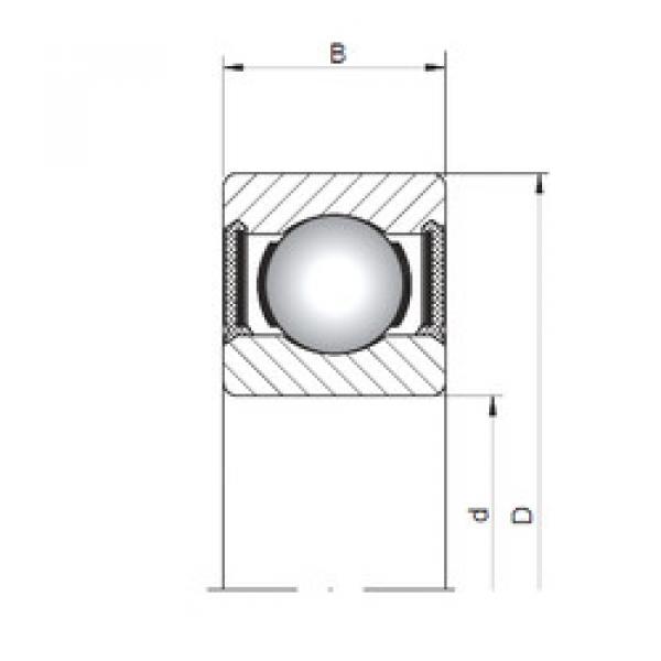 підшипник 619/2,5-2RS CX #1 image