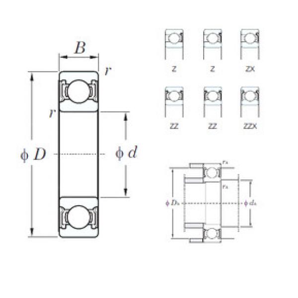 підшипник 6021ZZX KOYO #1 image