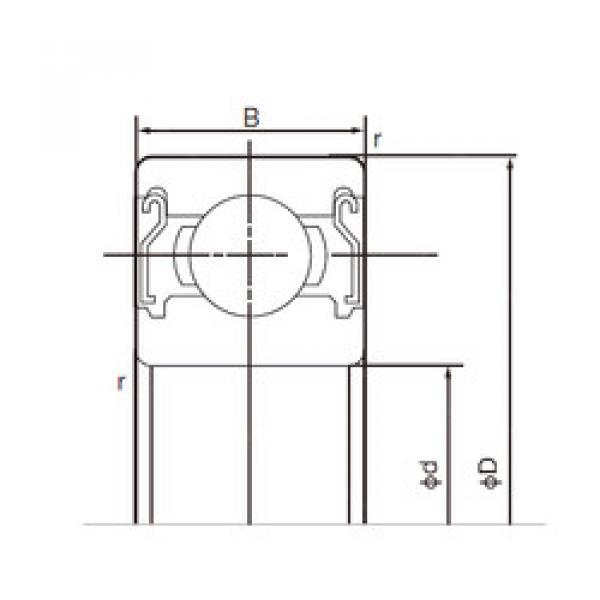 підшипник 6024ZZ NACHI #1 image