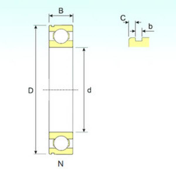 підшипник 6315 N ISB #1 image