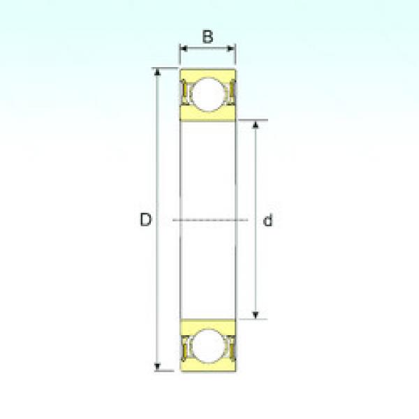 підшипник 634-2RZ ISB #1 image