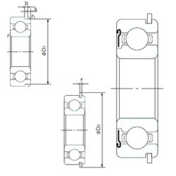 підшипник 6026ZNR NACHI #1 image