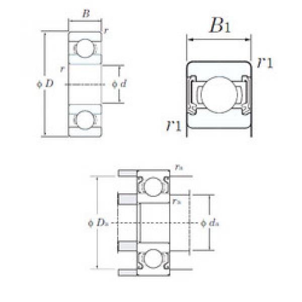 підшипник 606-2RD KOYO #1 image