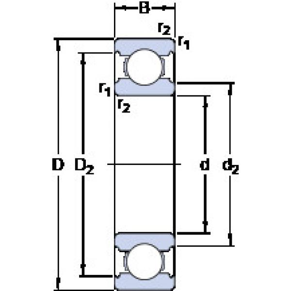 підшипник W 607 SKF #1 image