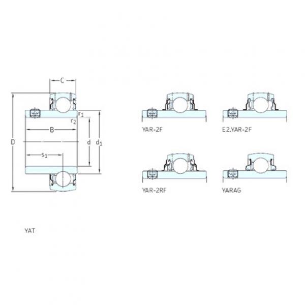 підшипник YAR208-109-2F SKF #1 image