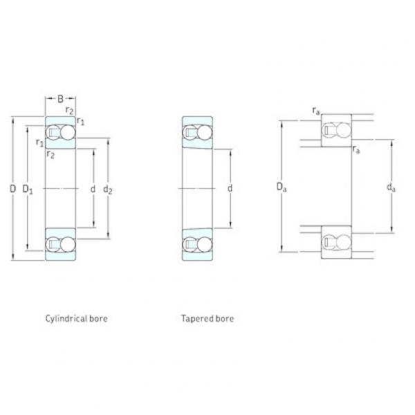 підшипник 1306EKTN9 SKF #1 image