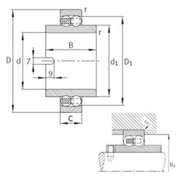 підшипник 11204-TVH FAG #1 image