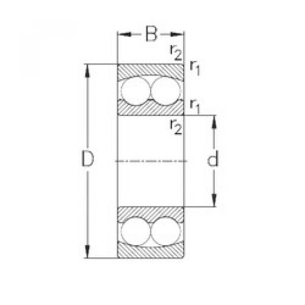 підшипник 1315 NKE #1 image