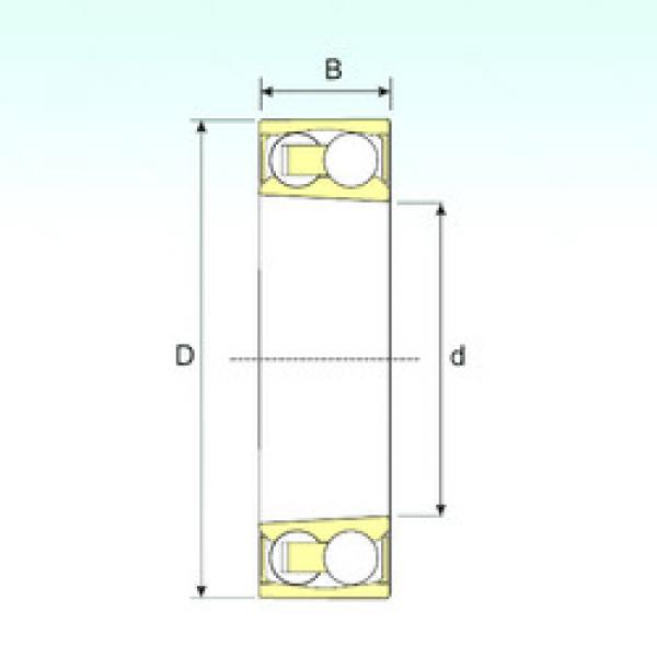 підшипник 2212-2RSKTN9 ISB #1 image