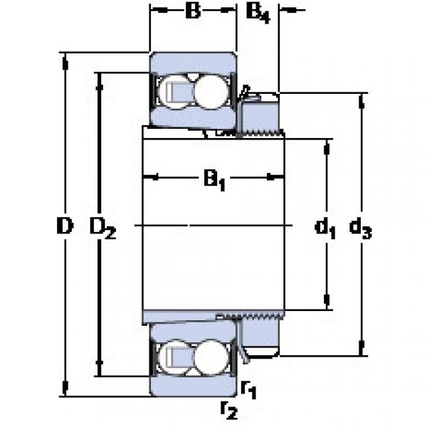 підшипник 2305 E-2RS1KTN9 + H 2305 SKF #1 image