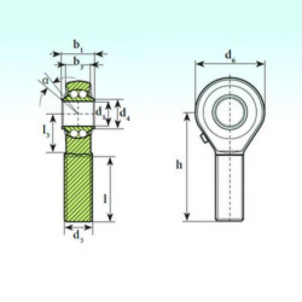 підшипник TSM 12 BB ISB #1 image