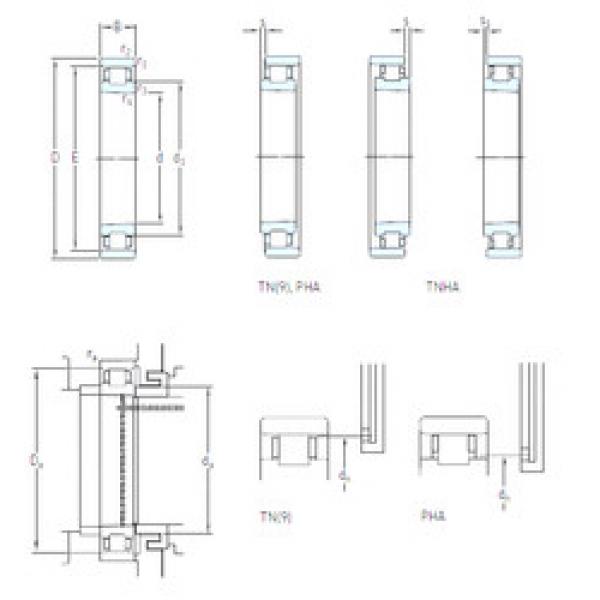 підшипник N 1008 KTNHA/SP SKF #1 image