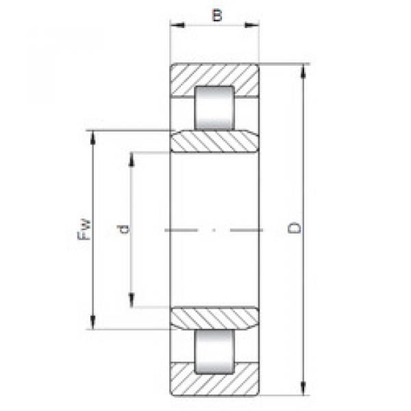 підшипник NU3212 ISO #1 image