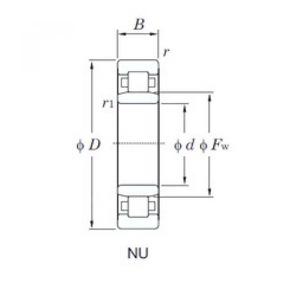 підшипник NU2206 KOYO #1 image