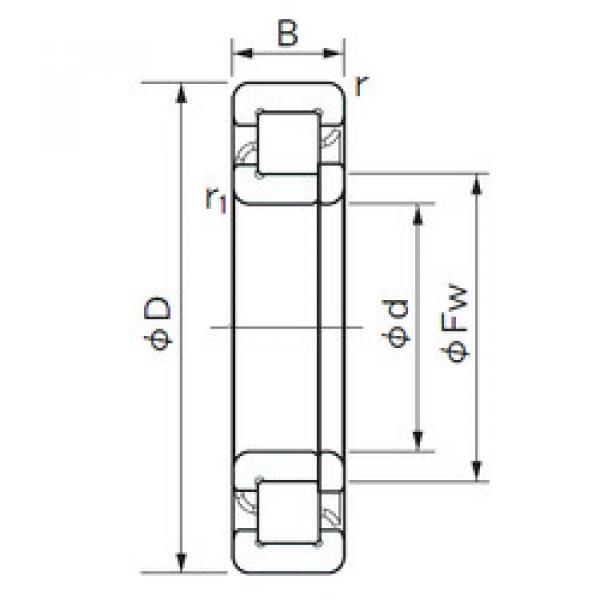 підшипник NUP 1015 NACHI #1 image